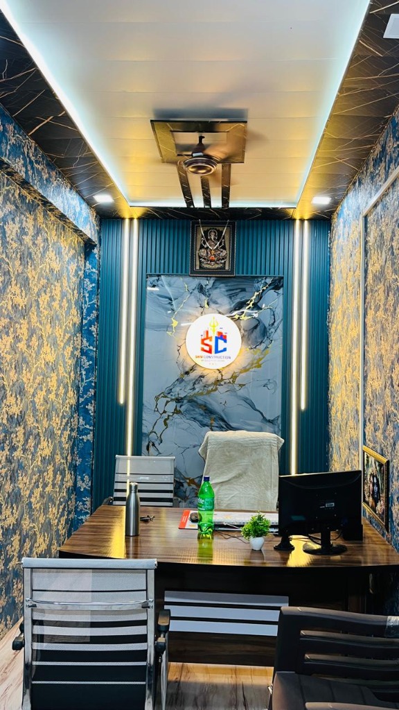 Completed Premium Office Cabin Interior Design